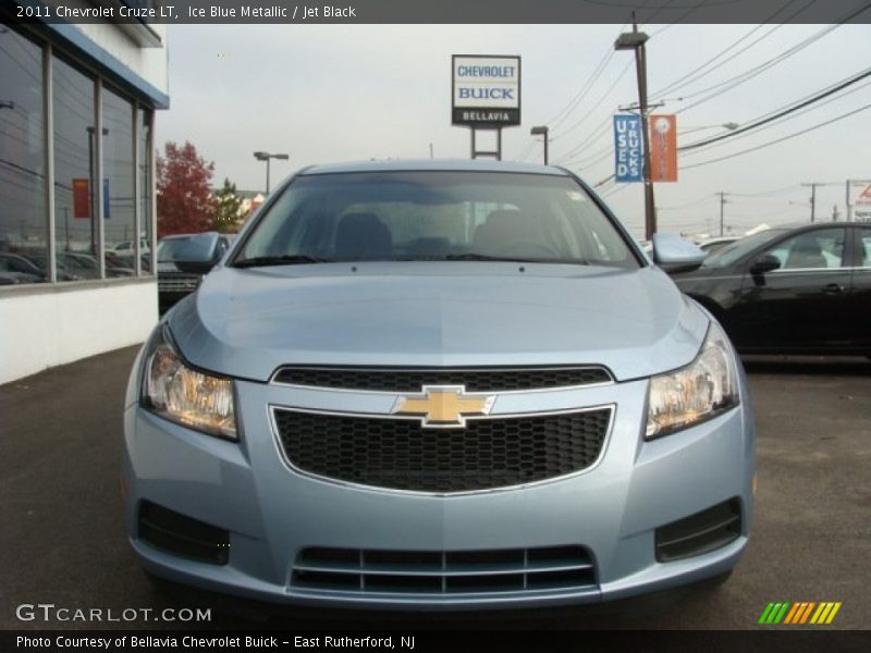 Ice Blue Metallic / Jet Black 2011 Chevrolet Cruze LT