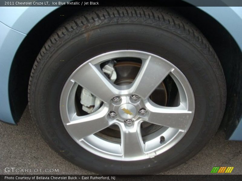 Ice Blue Metallic / Jet Black 2011 Chevrolet Cruze LT