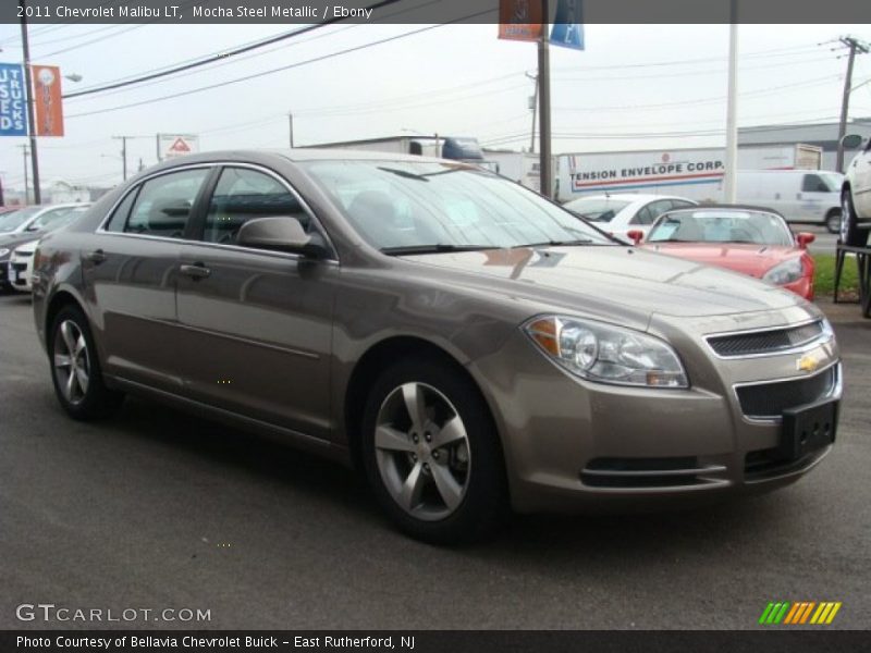 Mocha Steel Metallic / Ebony 2011 Chevrolet Malibu LT