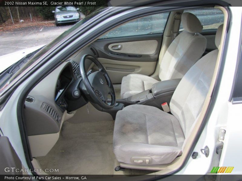 Glacier White Pearl / Frost 2002 Nissan Maxima SE