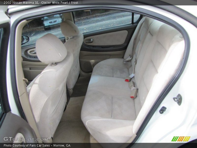 Glacier White Pearl / Frost 2002 Nissan Maxima SE
