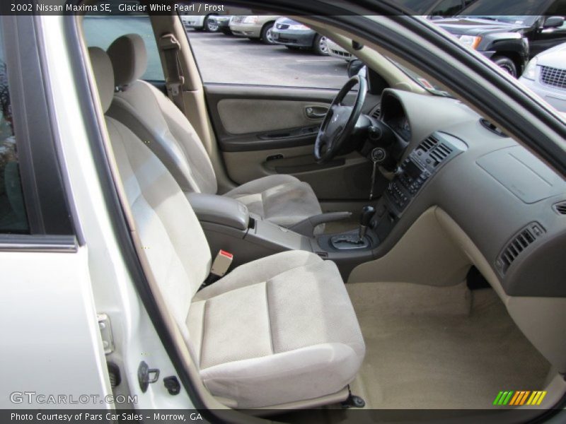 Glacier White Pearl / Frost 2002 Nissan Maxima SE