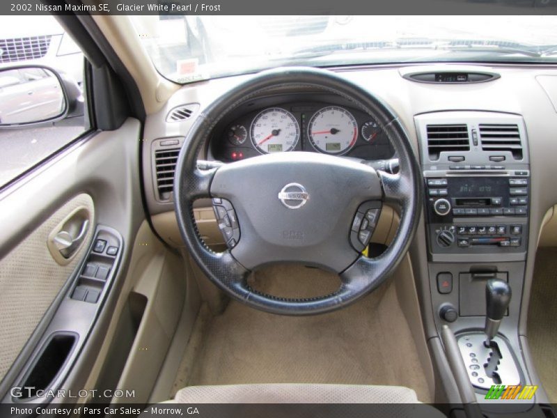 Glacier White Pearl / Frost 2002 Nissan Maxima SE