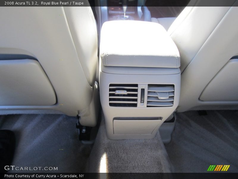 Royal Blue Pearl / Taupe 2008 Acura TL 3.2