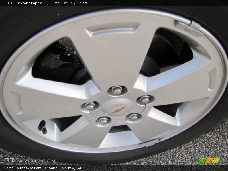Summit White / Neutral 2010 Chevrolet Impala LT