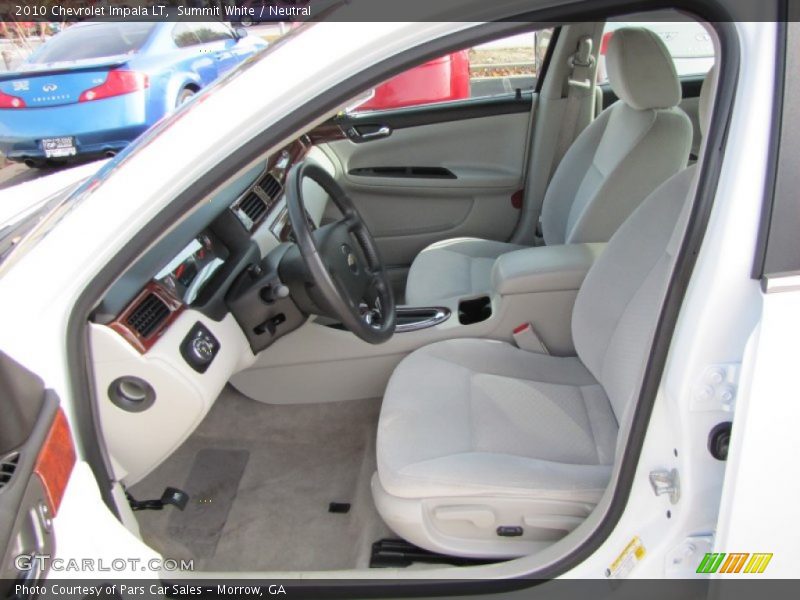Summit White / Neutral 2010 Chevrolet Impala LT