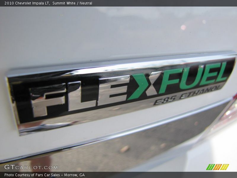 Summit White / Neutral 2010 Chevrolet Impala LT