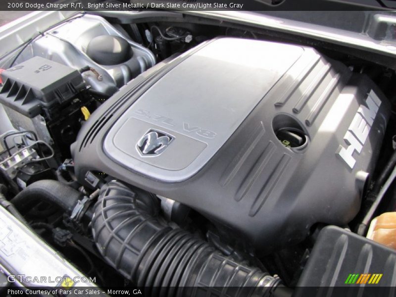 Bright Silver Metallic / Dark Slate Gray/Light Slate Gray 2006 Dodge Charger R/T