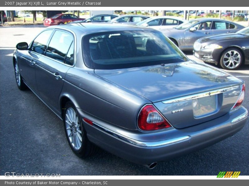 Lunar Grey Metallic / Charcoal 2007 Jaguar XJ XJ8 L