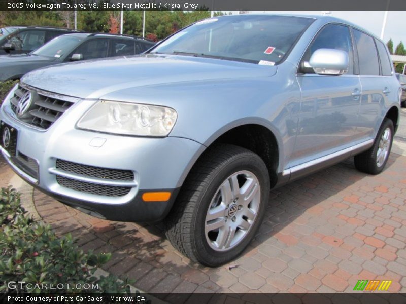 Blue Silver Metallic / Kristal Grey 2005 Volkswagen Touareg V8