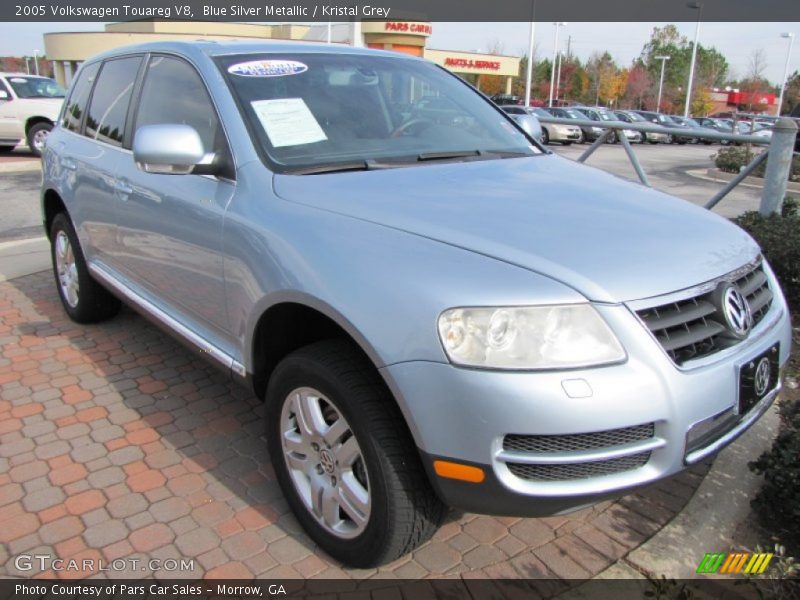 Blue Silver Metallic / Kristal Grey 2005 Volkswagen Touareg V8