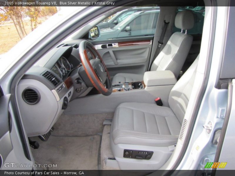 Blue Silver Metallic / Kristal Grey 2005 Volkswagen Touareg V8