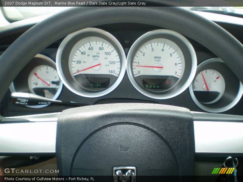 Marine Blue Pearl / Dark Slate Gray/Light Slate Gray 2007 Dodge Magnum SXT