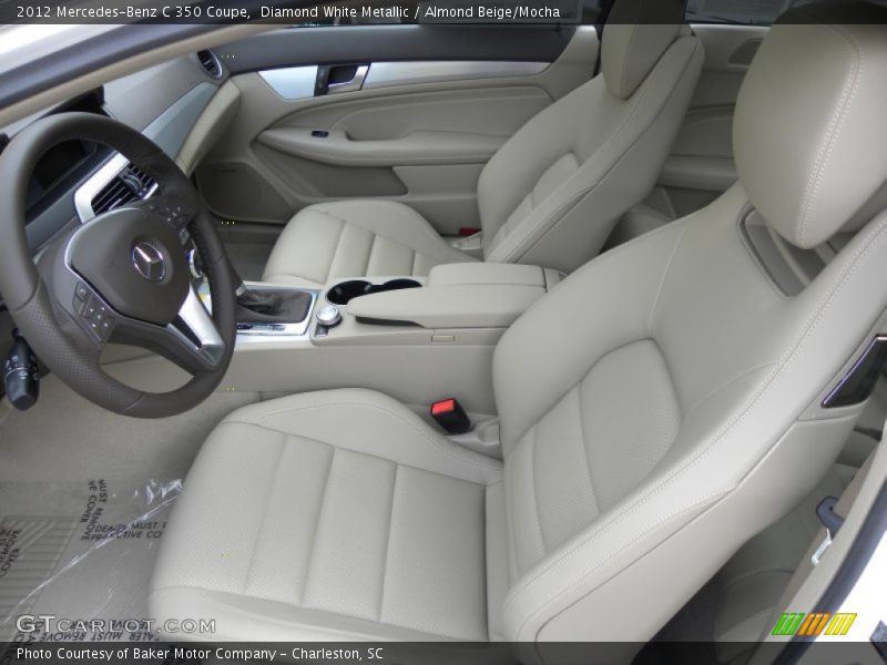  2012 C 350 Coupe Almond Beige/Mocha Interior