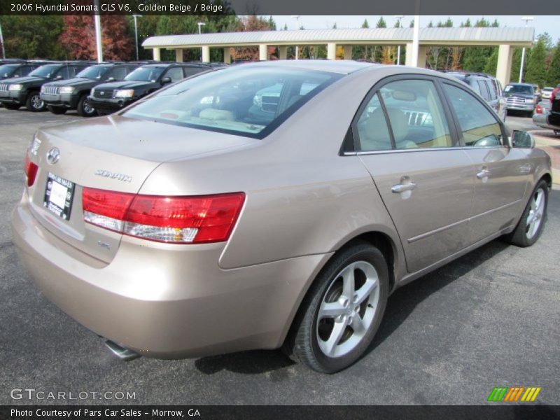 Golden Beige / Beige 2006 Hyundai Sonata GLS V6