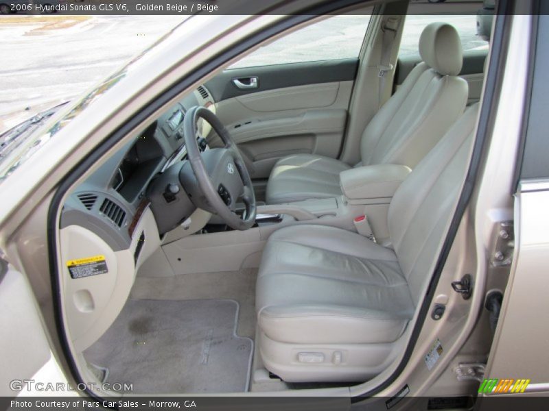 Golden Beige / Beige 2006 Hyundai Sonata GLS V6