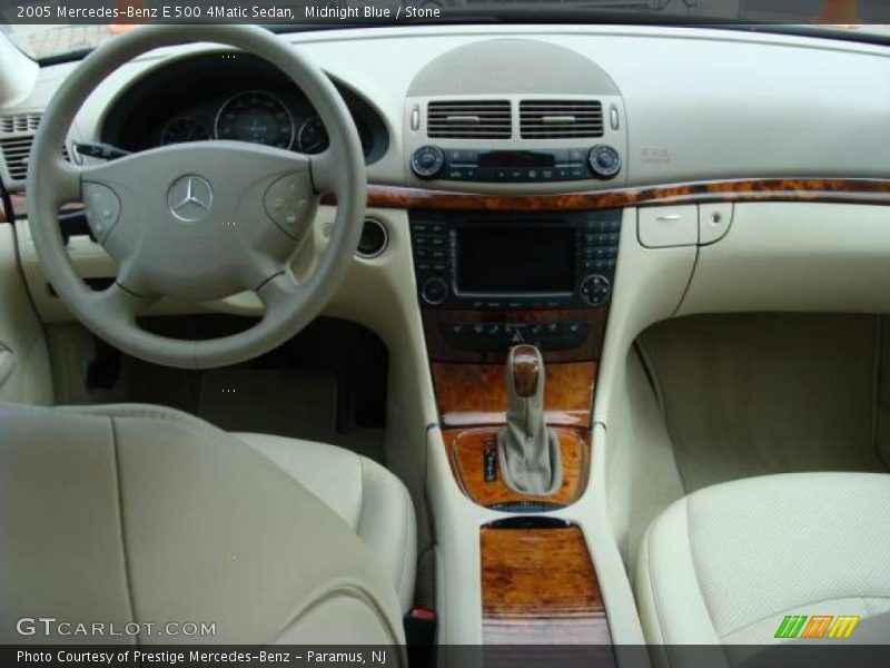 Midnight Blue / Stone 2005 Mercedes-Benz E 500 4Matic Sedan