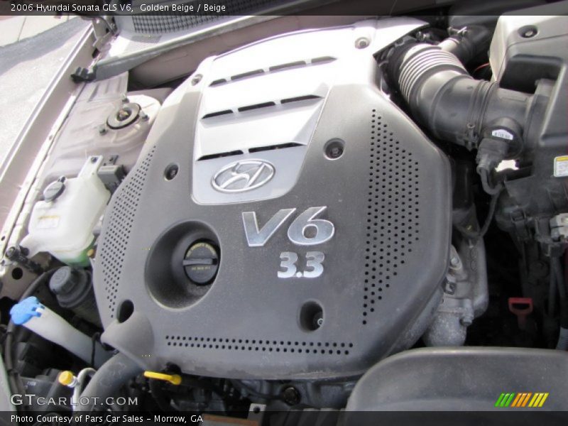 Golden Beige / Beige 2006 Hyundai Sonata GLS V6