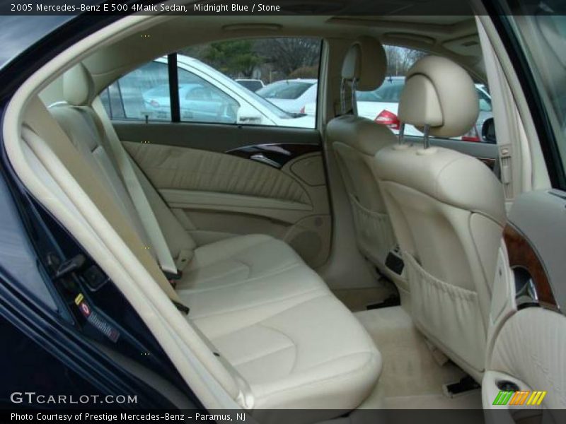 Midnight Blue / Stone 2005 Mercedes-Benz E 500 4Matic Sedan