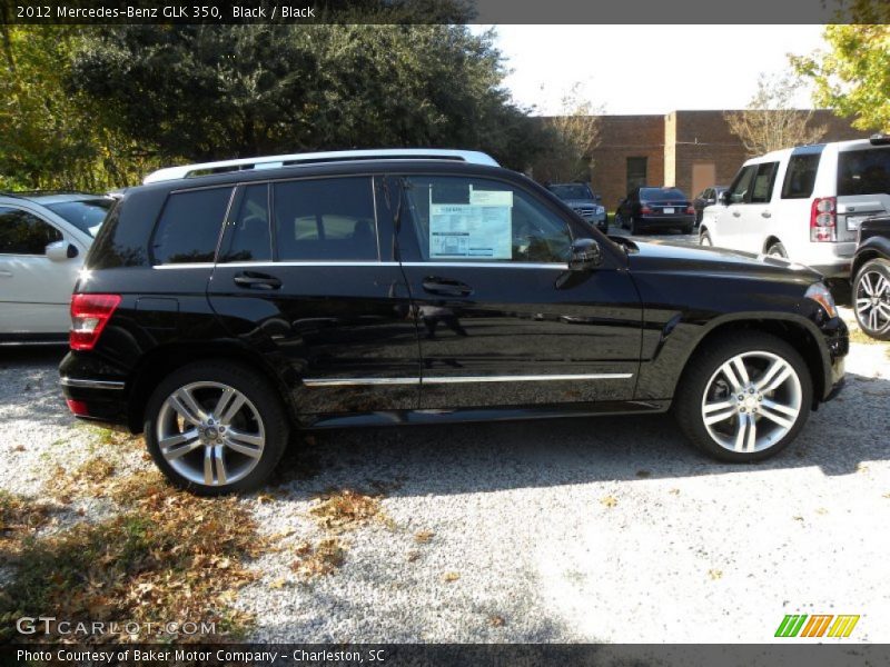 Black / Black 2012 Mercedes-Benz GLK 350