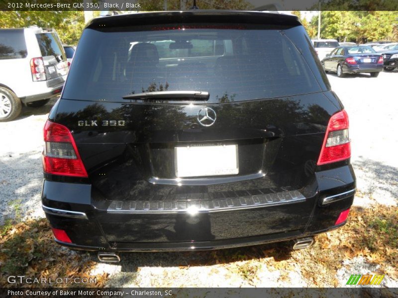 Black / Black 2012 Mercedes-Benz GLK 350