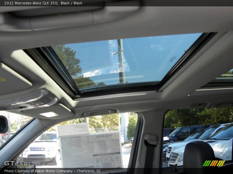 Black / Black 2012 Mercedes-Benz GLK 350