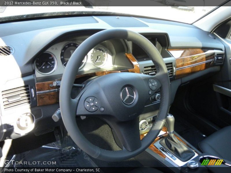Black / Black 2012 Mercedes-Benz GLK 350