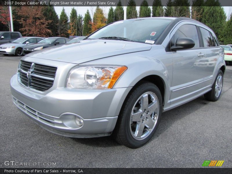 Bright Silver Metallic / Pastel Slate Gray 2007 Dodge Caliber R/T