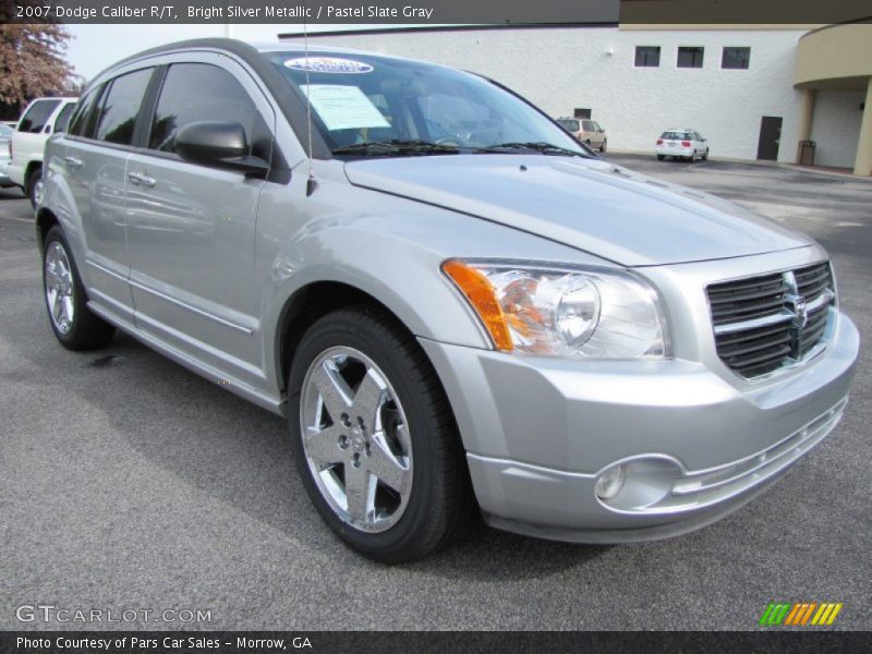 Bright Silver Metallic / Pastel Slate Gray 2007 Dodge Caliber R/T