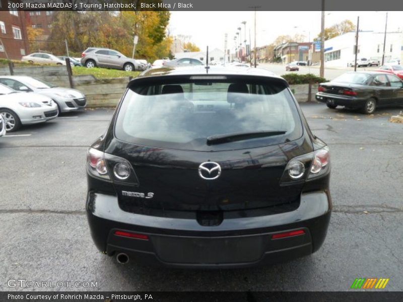 Black Mica / Black 2008 Mazda MAZDA3 s Touring Hatchback