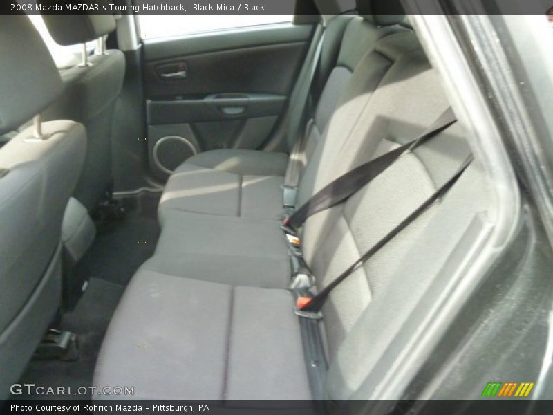 Black Mica / Black 2008 Mazda MAZDA3 s Touring Hatchback