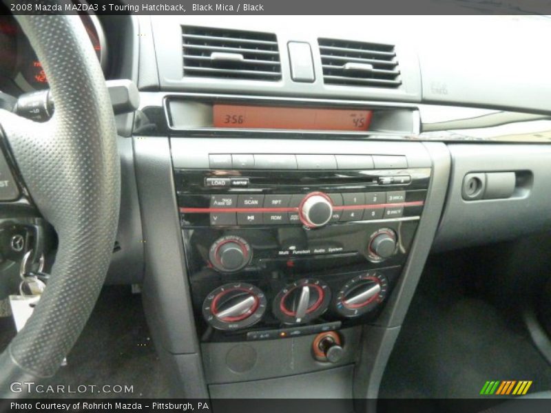 Black Mica / Black 2008 Mazda MAZDA3 s Touring Hatchback