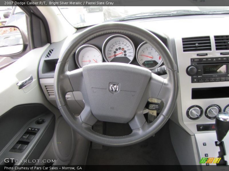 Bright Silver Metallic / Pastel Slate Gray 2007 Dodge Caliber R/T