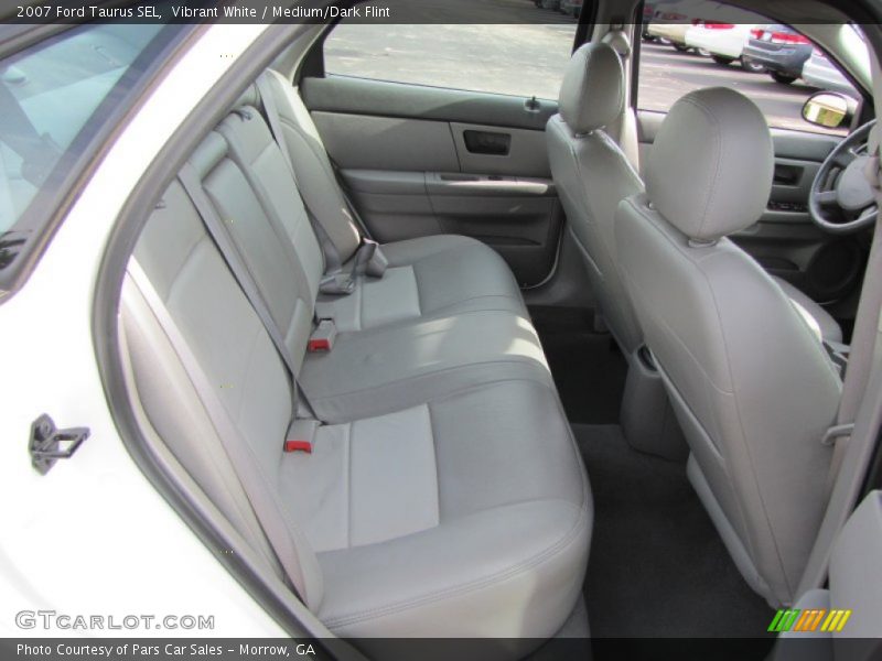 Vibrant White / Medium/Dark Flint 2007 Ford Taurus SEL