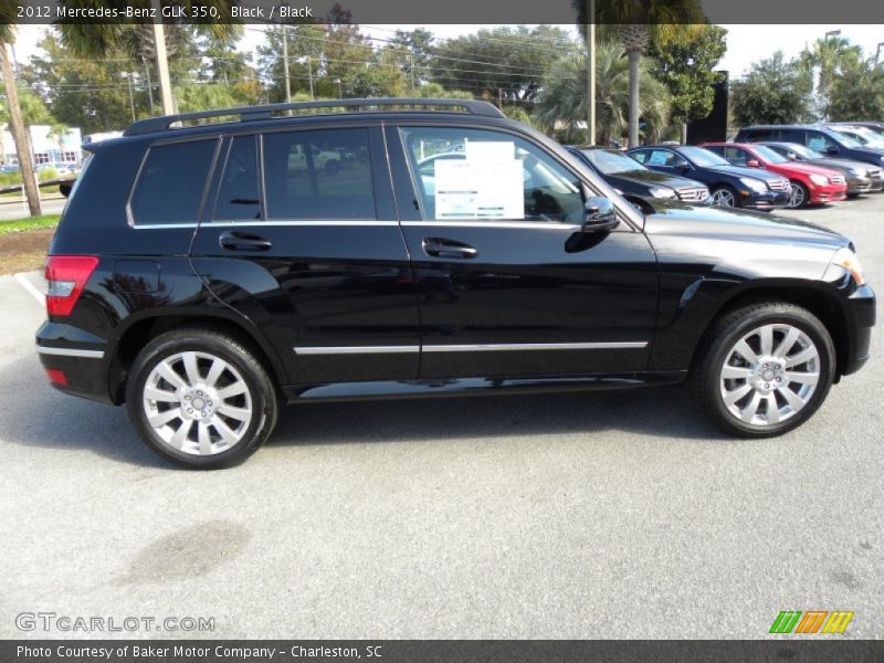 Black / Black 2012 Mercedes-Benz GLK 350
