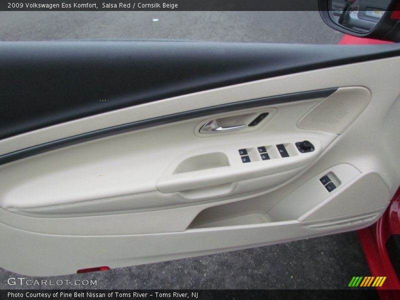 Salsa Red / Cornsilk Beige 2009 Volkswagen Eos Komfort