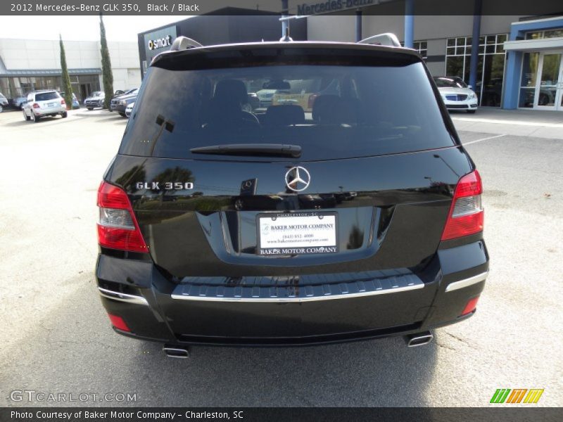 Black / Black 2012 Mercedes-Benz GLK 350