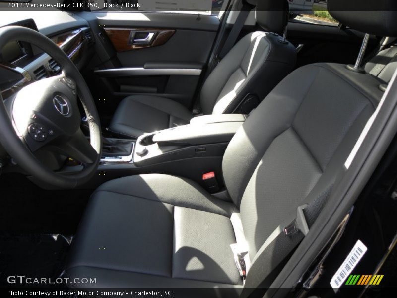Black / Black 2012 Mercedes-Benz GLK 350