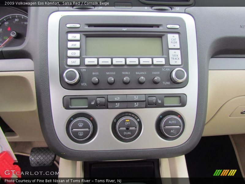 Salsa Red / Cornsilk Beige 2009 Volkswagen Eos Komfort