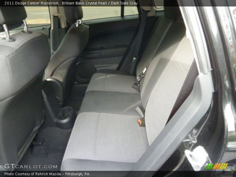 Brilliant Black Crystal Pearl / Dark Slate Gray 2011 Dodge Caliber Mainstreet
