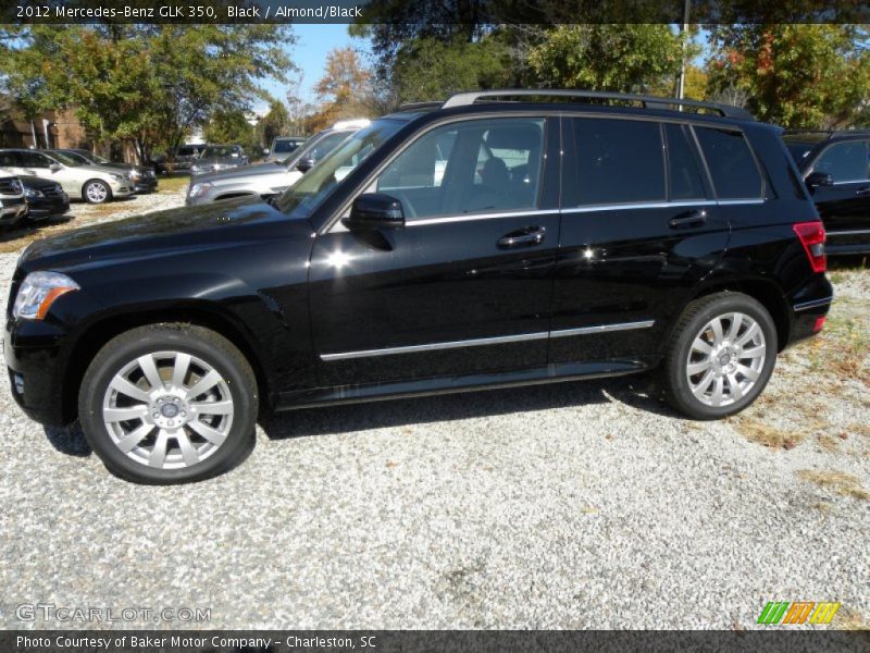 Black / Almond/Black 2012 Mercedes-Benz GLK 350