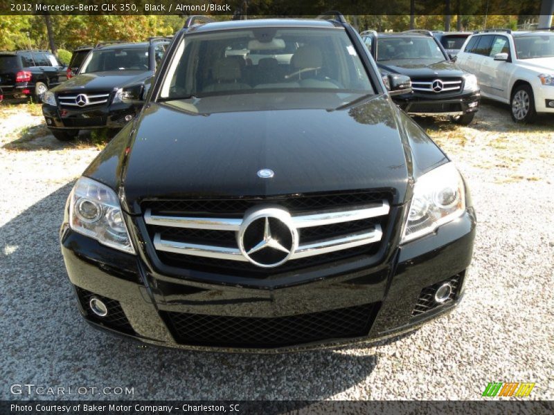 Black / Almond/Black 2012 Mercedes-Benz GLK 350