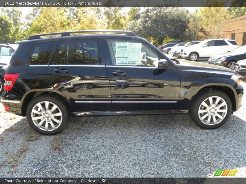 Black / Almond/Black 2012 Mercedes-Benz GLK 350