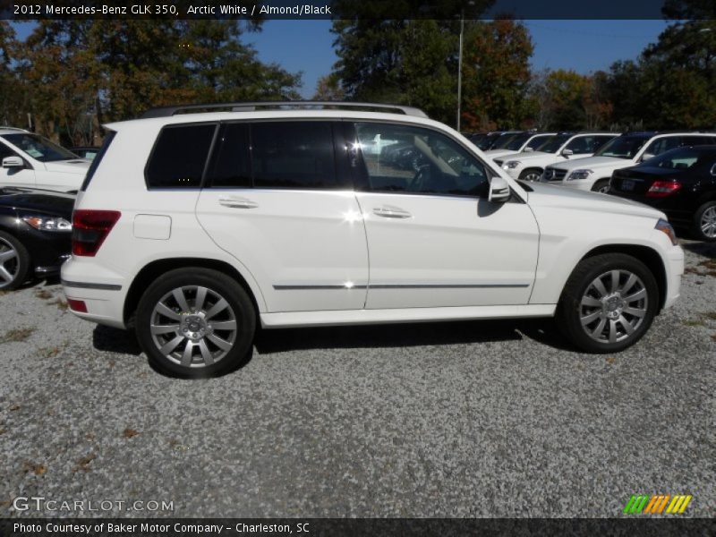 Arctic White / Almond/Black 2012 Mercedes-Benz GLK 350