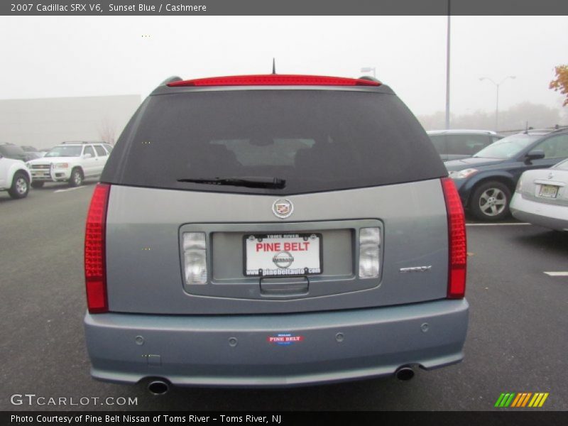 Sunset Blue / Cashmere 2007 Cadillac SRX V6