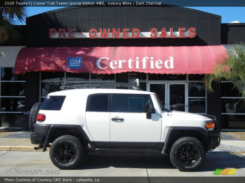 Iceberg White / Dark Charcoal 2008 Toyota FJ Cruiser Trail Teams Special Edition 4WD