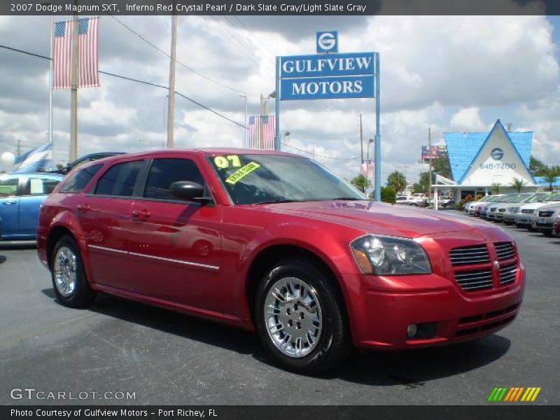Inferno Red Crystal Pearl / Dark Slate Gray/Light Slate Gray 2007 Dodge Magnum SXT