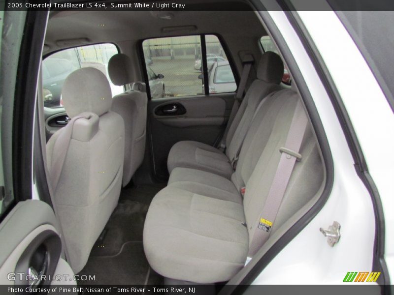 Summit White / Light Gray 2005 Chevrolet TrailBlazer LS 4x4