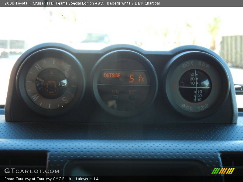 Iceberg White / Dark Charcoal 2008 Toyota FJ Cruiser Trail Teams Special Edition 4WD