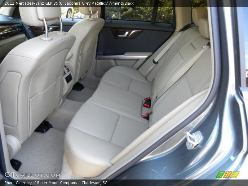 Sapphire Grey Metallic / Almond/Black 2012 Mercedes-Benz GLK 350